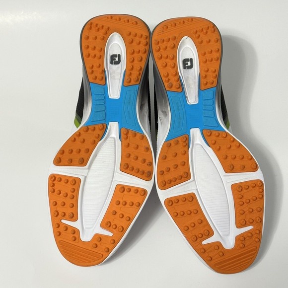 FootJoy Fuel Strato Lite Men's Spikeless Golf Shoes White 55443 Size 11.5 W - Picture 6 of 16